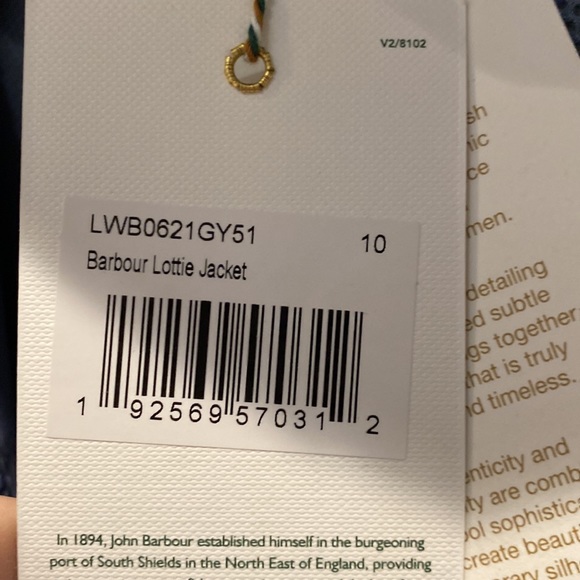 NEW Barbour Women’s Waterproof Hooded Lottie Jacket - Picture 9 of 12